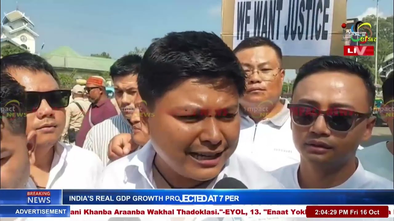 BJP YUVA MORCHA PROTESTS AT CONGRESS BHAVAN OVER MP BIMOL ISSUE    | 16 OCT 2026