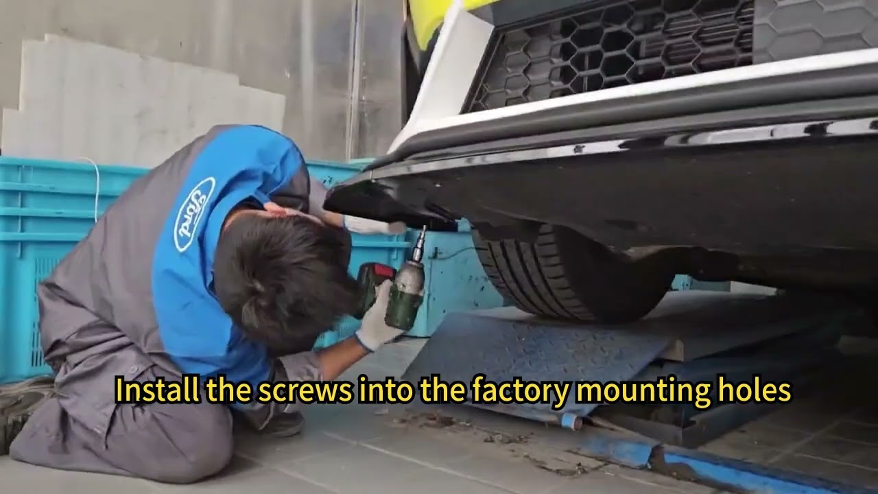Installing 2024 Mustang GT Front Bumper Lip Splitter!