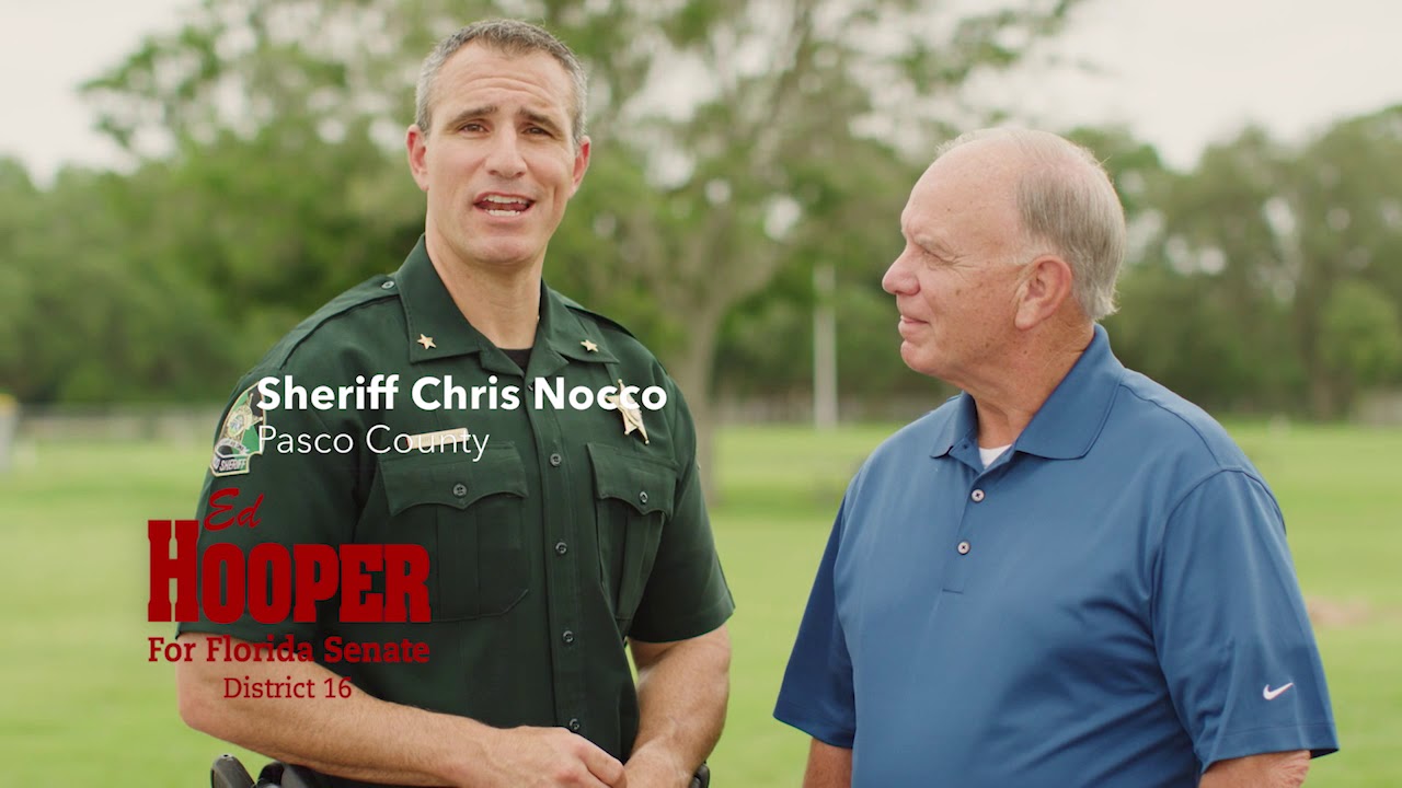 Ed Hooper Backed By Sheriff Nocco 2018