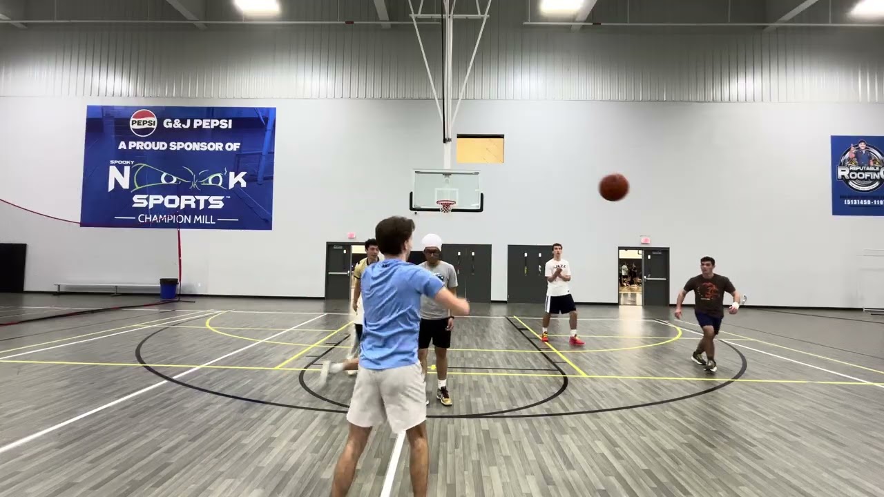 3v3 Basketball Game 1 (Raw Footage)
