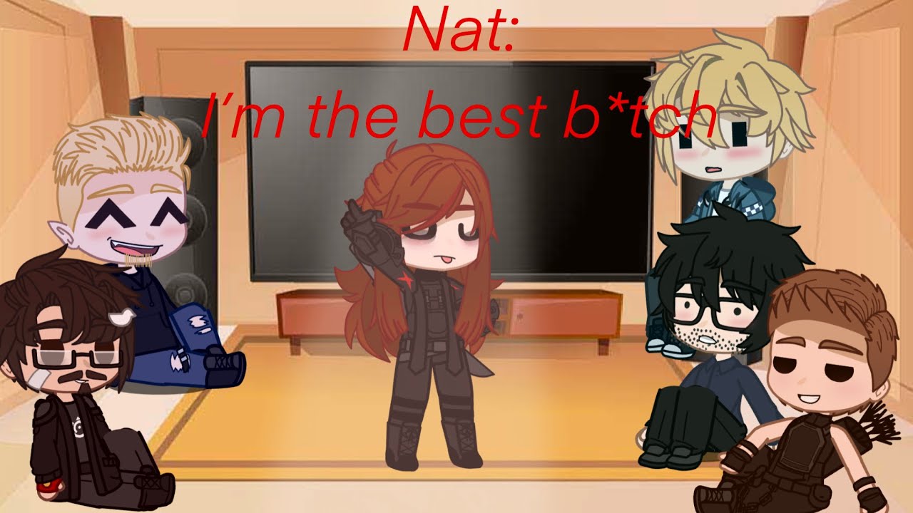 The avengers react to Natasha Romanoff red room gacha club |SPOILER ALERT ! | pt.2