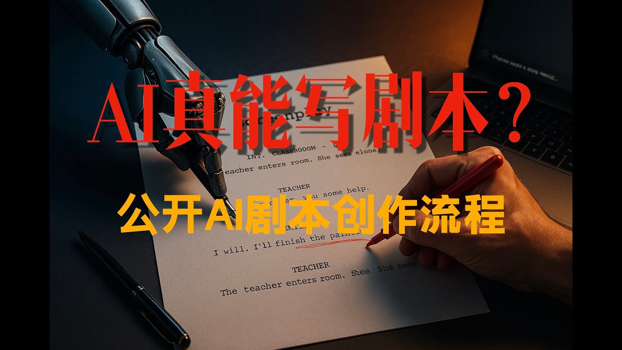 AI写剧本靠谱吗？专业导演五步操作流程是这样的