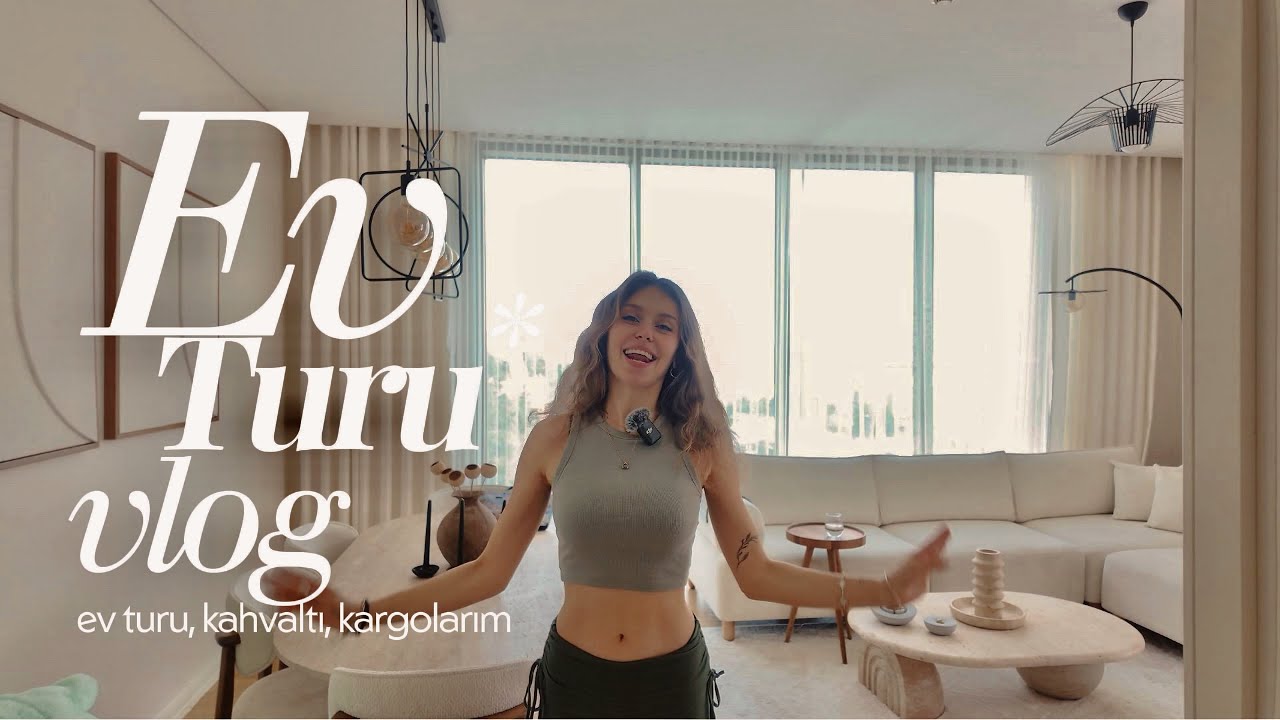 SONUNDA EV TURU VLOG!