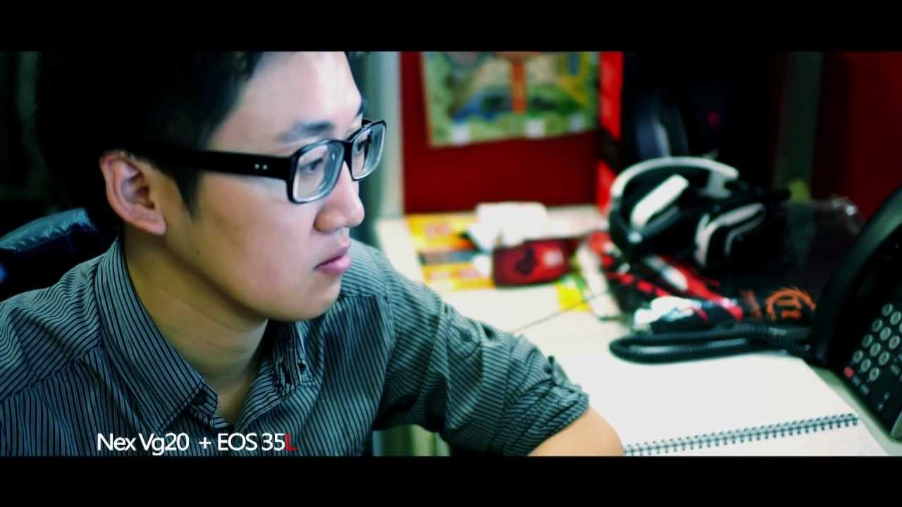Sony Nex-Vg20 + 18-200 and canon 35L lens test