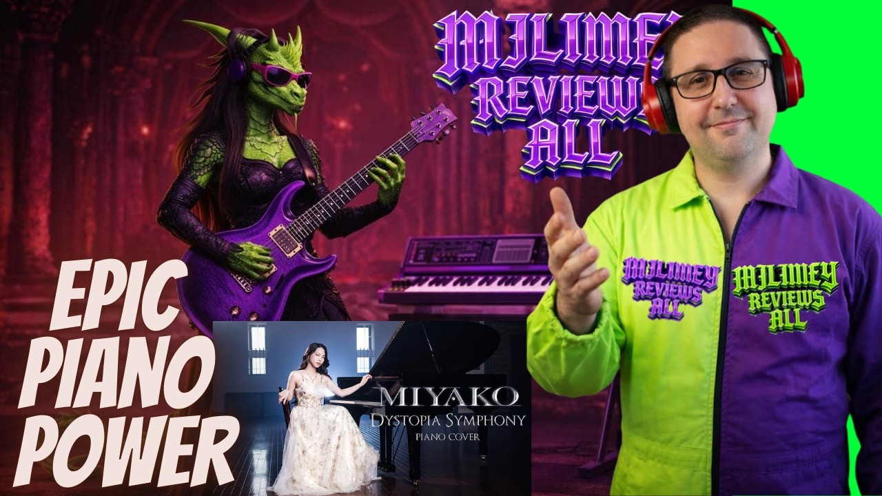 Miyako LOVEBITES — Dystopia Symphony Piano Cover Official Video | Reaction! 😲 BEAUTIFUL AND INTENSE