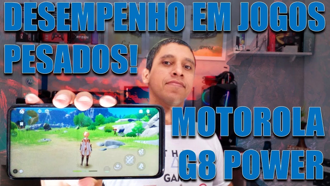 Motorola G8 Power - Call of Duty, Genshin Impact e mais - Teste de desempenho em jogos