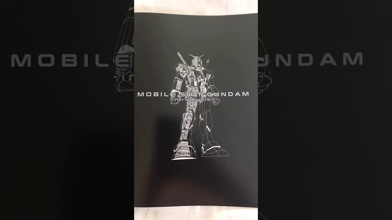 This Mobile Suit Gundam Introduction Booklet from San Diego Comic Con. 