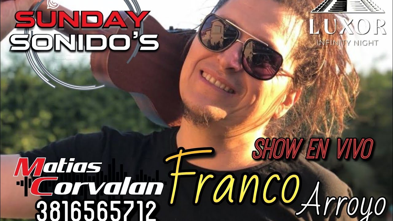 Franco Arroyo en Nueva Esperanza grabación en vivo 2022 sunday sonido matias corvalan