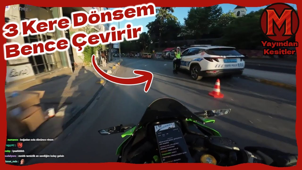 Mithrain - Canlı Yayında Polis Çevirmediği İçin Üzülüyor | Motovlog