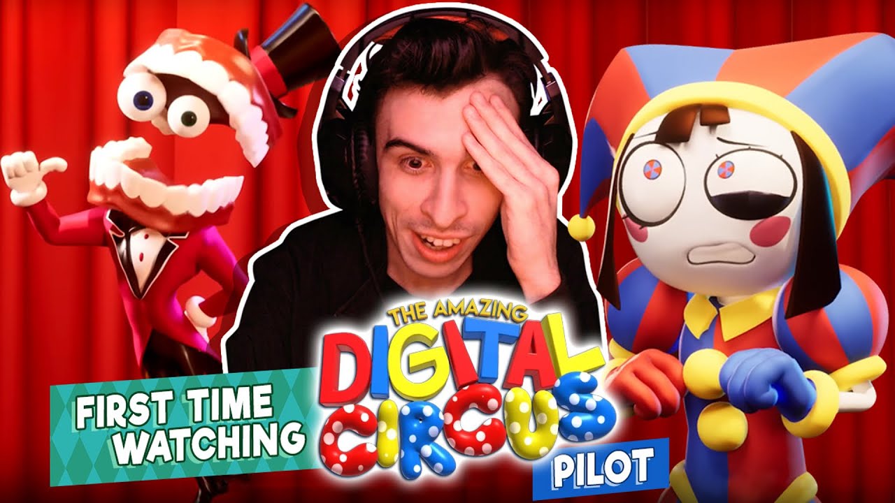 Oh Yes, COLORFUL HORROR at its PEAK! THE AMAZING DIGITAL CIRCUS (Pilot) Reaction/First Time Watching