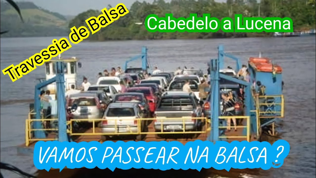 Assim é a Travessia de BALSA de Cabedelo a Lucena na Grande João Pessoa