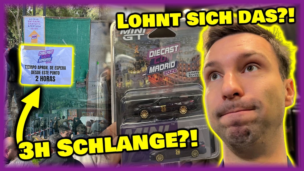 3 Stunden Warteschlange für DIESE Modelle?! Diecastcon Madrid 2026
