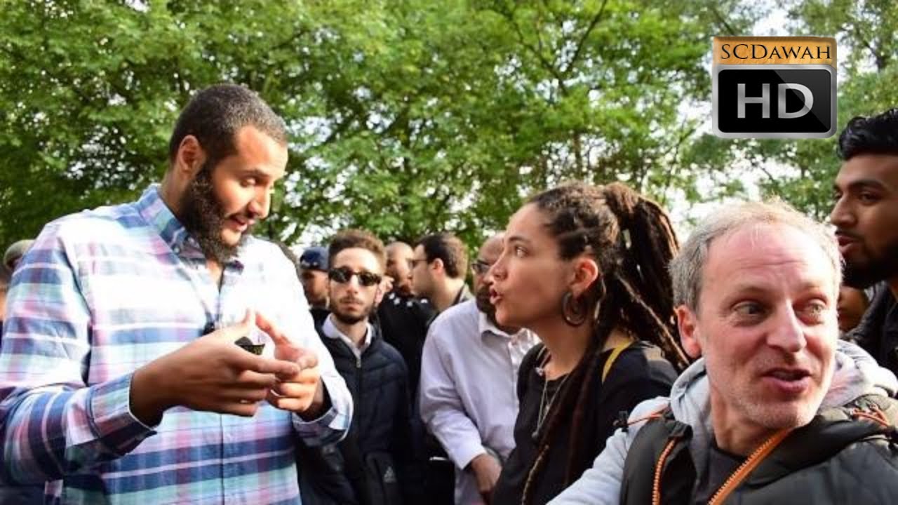 P2 - Feminism & Patriarchy Muhammad Hijab & Female Visitor | Speakers Corner | Hyde Park