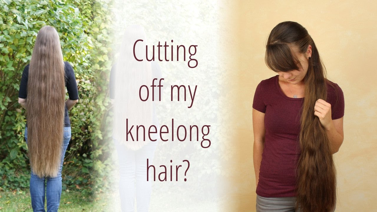Cutting off my kneelong hair? How we did it