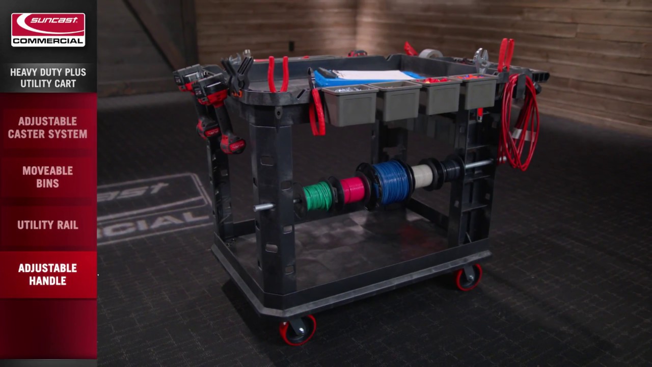 Suncast Heavy Duty Plus Utility Cart