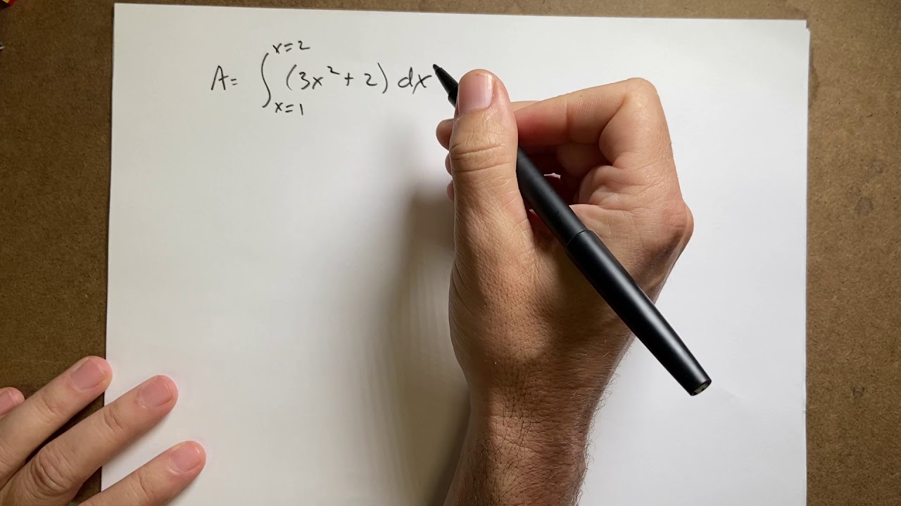 Finding the Area Under a Curve with Integration