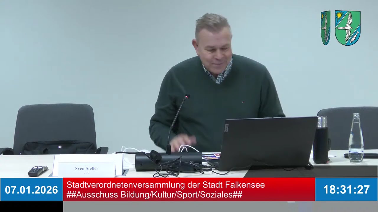 Ausschuss Bildung/Kultur/Sport/Soziales  07.01.2026 18:30 Uhr - 22:00 Uhr