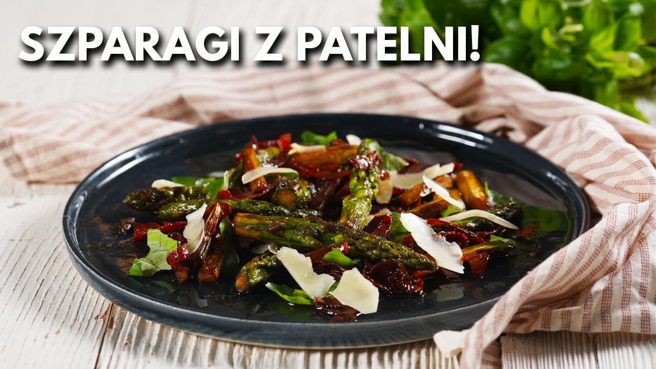 SZPARAGI z PATELNI w 10 minut! Szybki obiad na lato  | Pascal Brodnicki