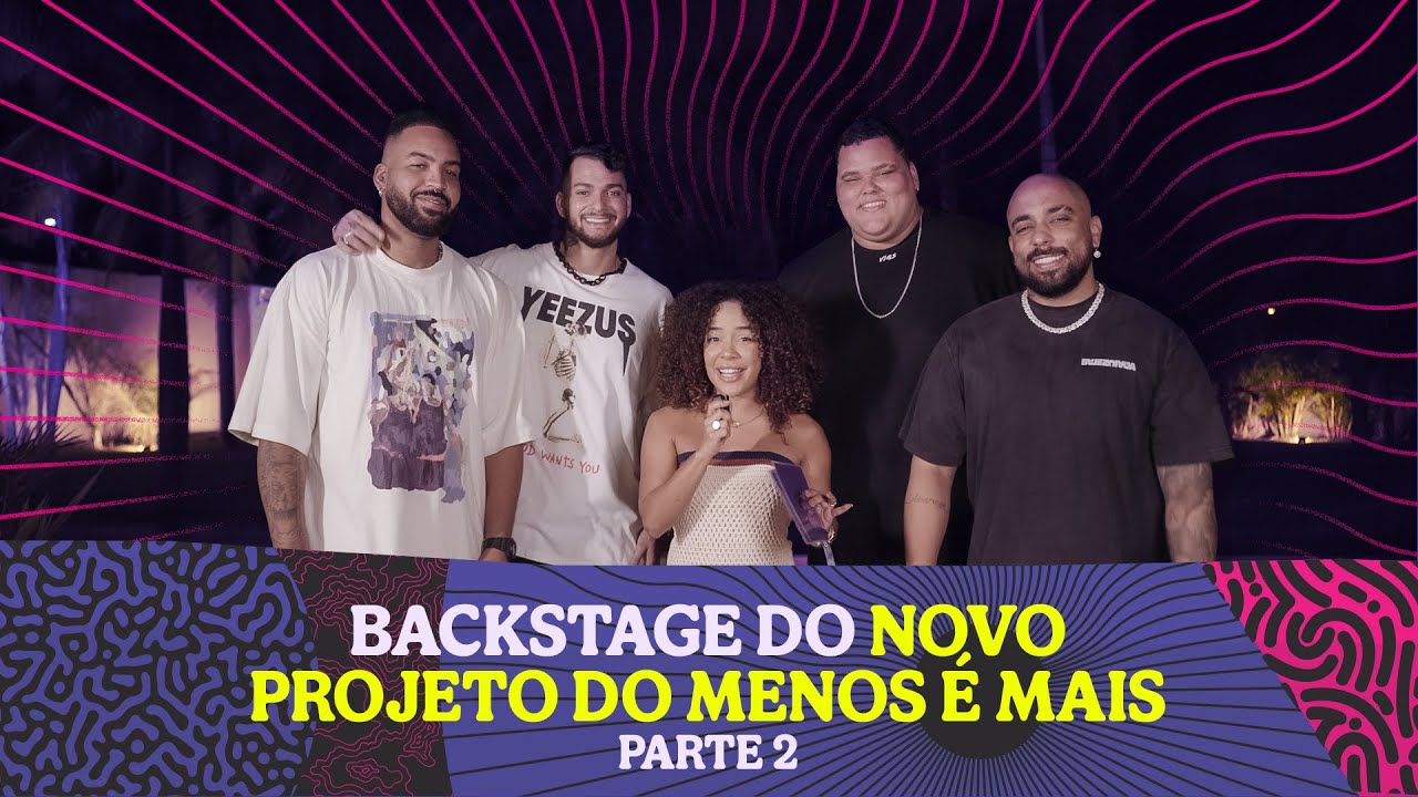 Grupo Menos &eacute; Mais - Vem a&iacute; Virado No Pagode (backstage) Parte 2