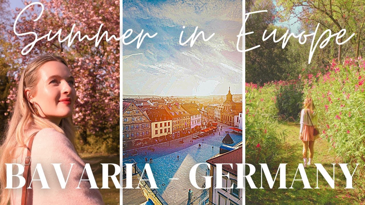 Summer in Europe - Solo Train Travel Vlog | Bavaria Germany