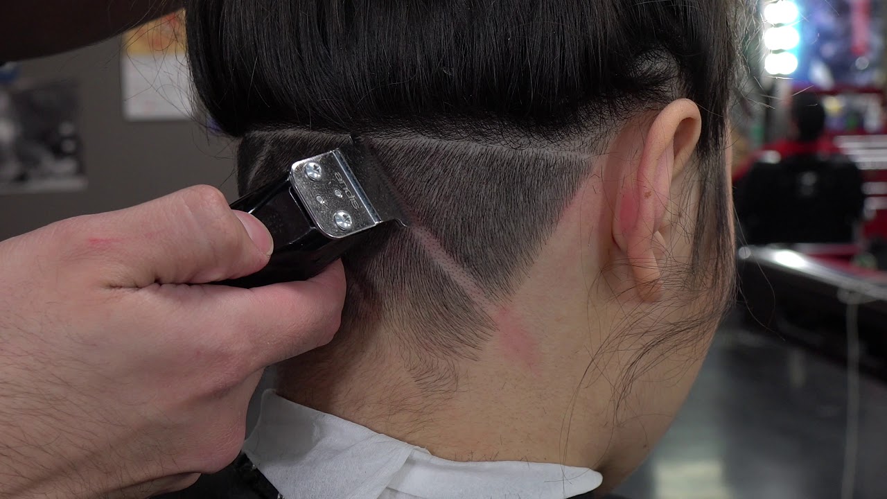 Haircut Tutorial of a undercut with hair designs EXTREMELY SIMPLE ANYONE CAN DO IT