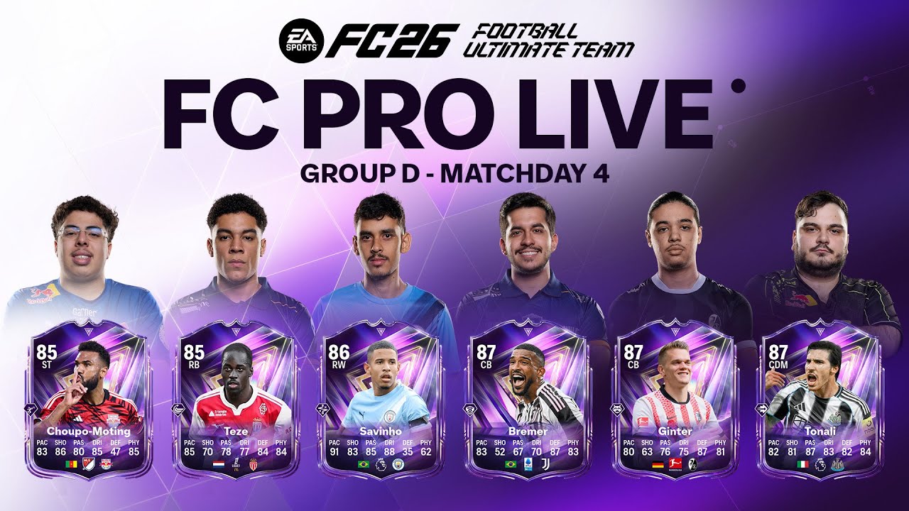 FC Pro Open Match Day 4 - Group D