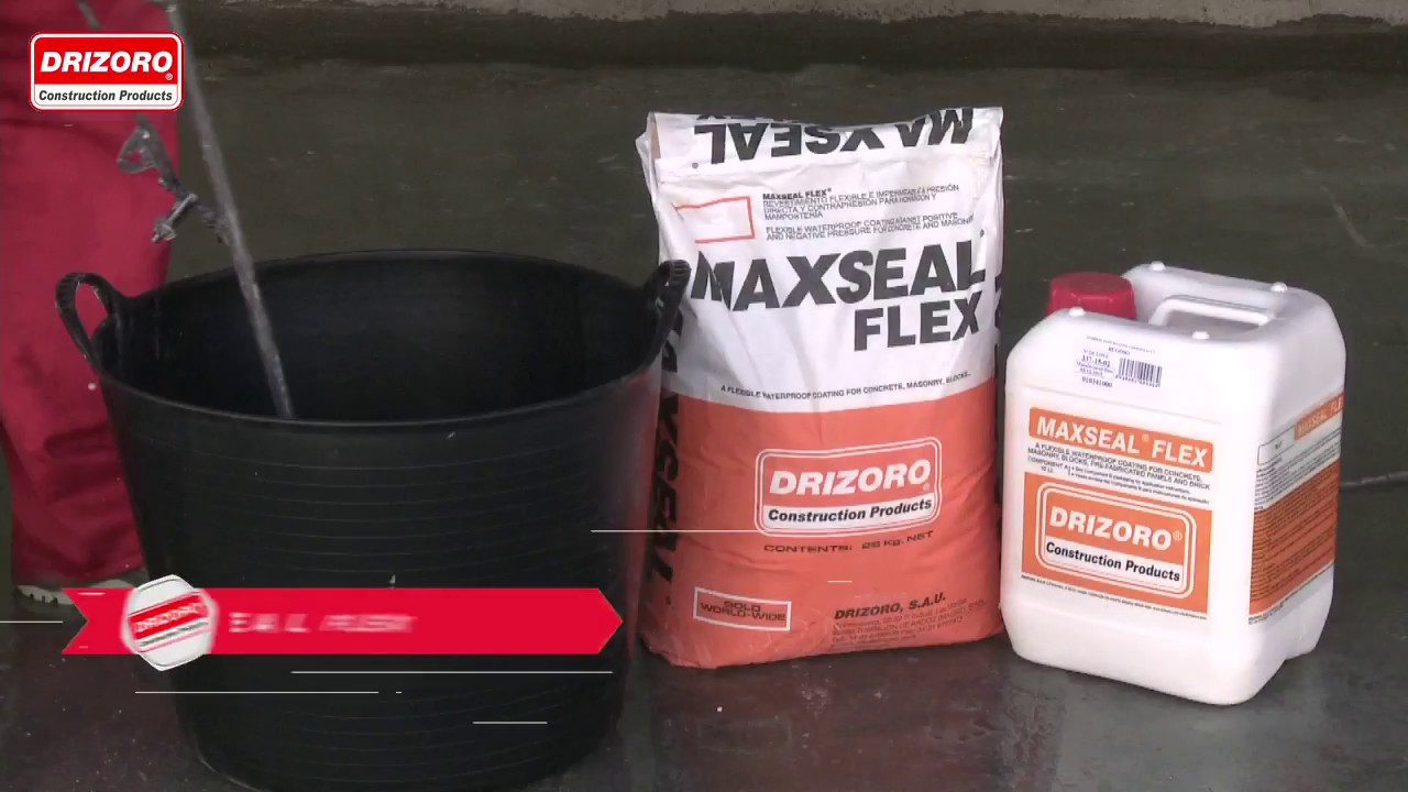 IMPERMEABILIZZAZIONE BICOMPONENTE MAXSEAL FLEX
