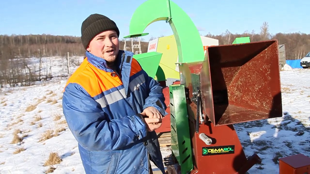 Измельчитель веток Demarol R-12.
