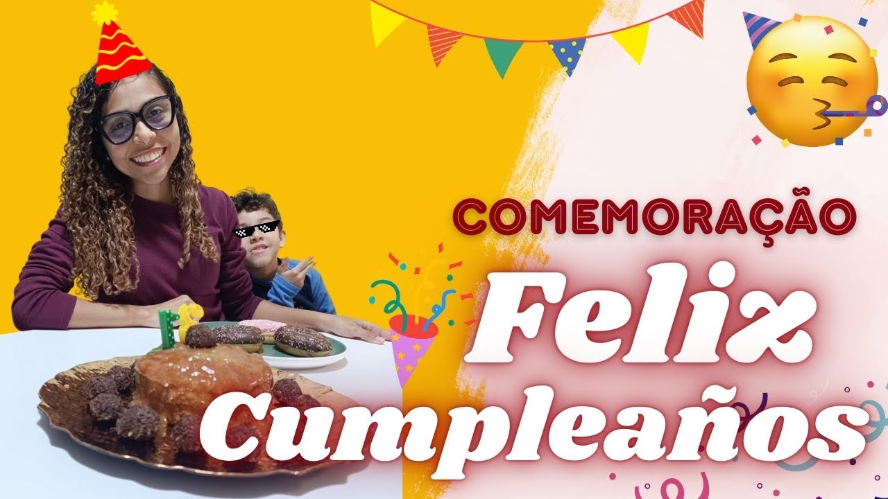 Hoje o vídeo é diferente: é dia de comemorar! 🎉🎂
