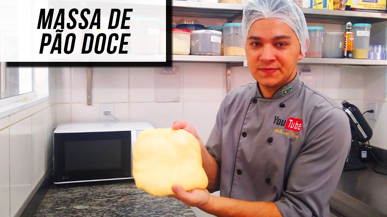 Receita de Massa de Pão Doce | Chef Marcos Aurélio