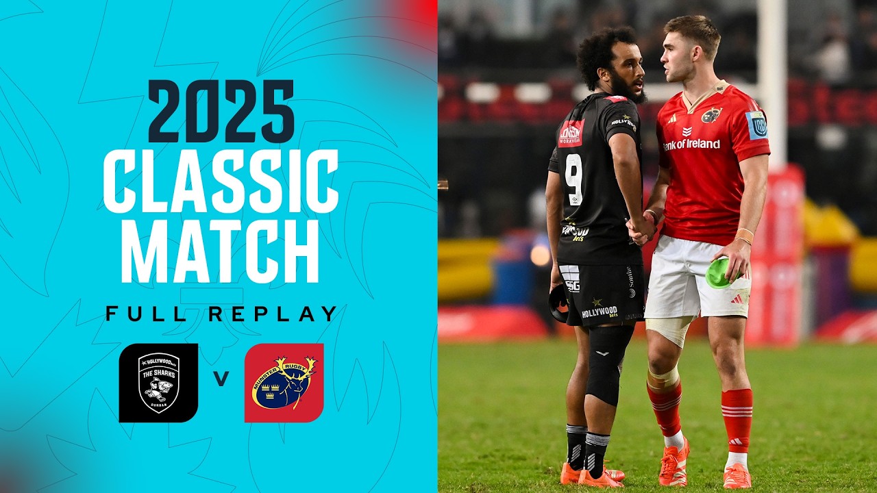 Historic Extra Time | Sharks vs Munster | 2025 Quarter Final