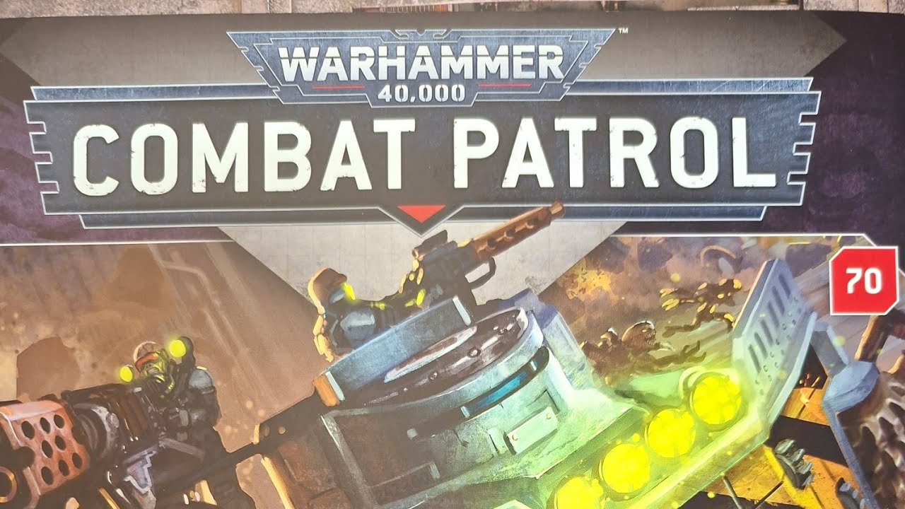 Warhammer 40k combat patrol magazine issue 70 unboxing review