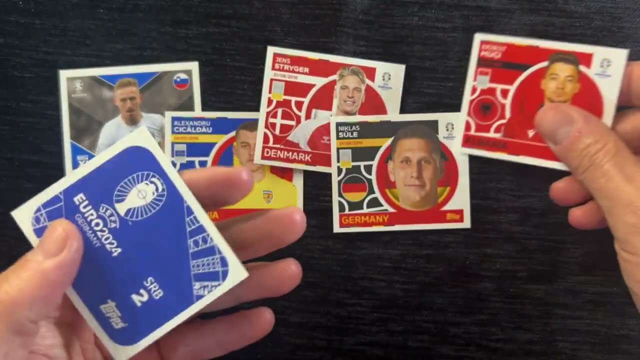 UEFA Euro 2024 Sticker Album Completion Part 15 #stickeralbum #topps #euro24 #sticker #ronaldo