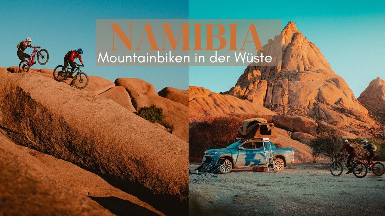Namibia mit dem Mountainbike und Camping Dachzelt zusammen mit Jasper Jauch