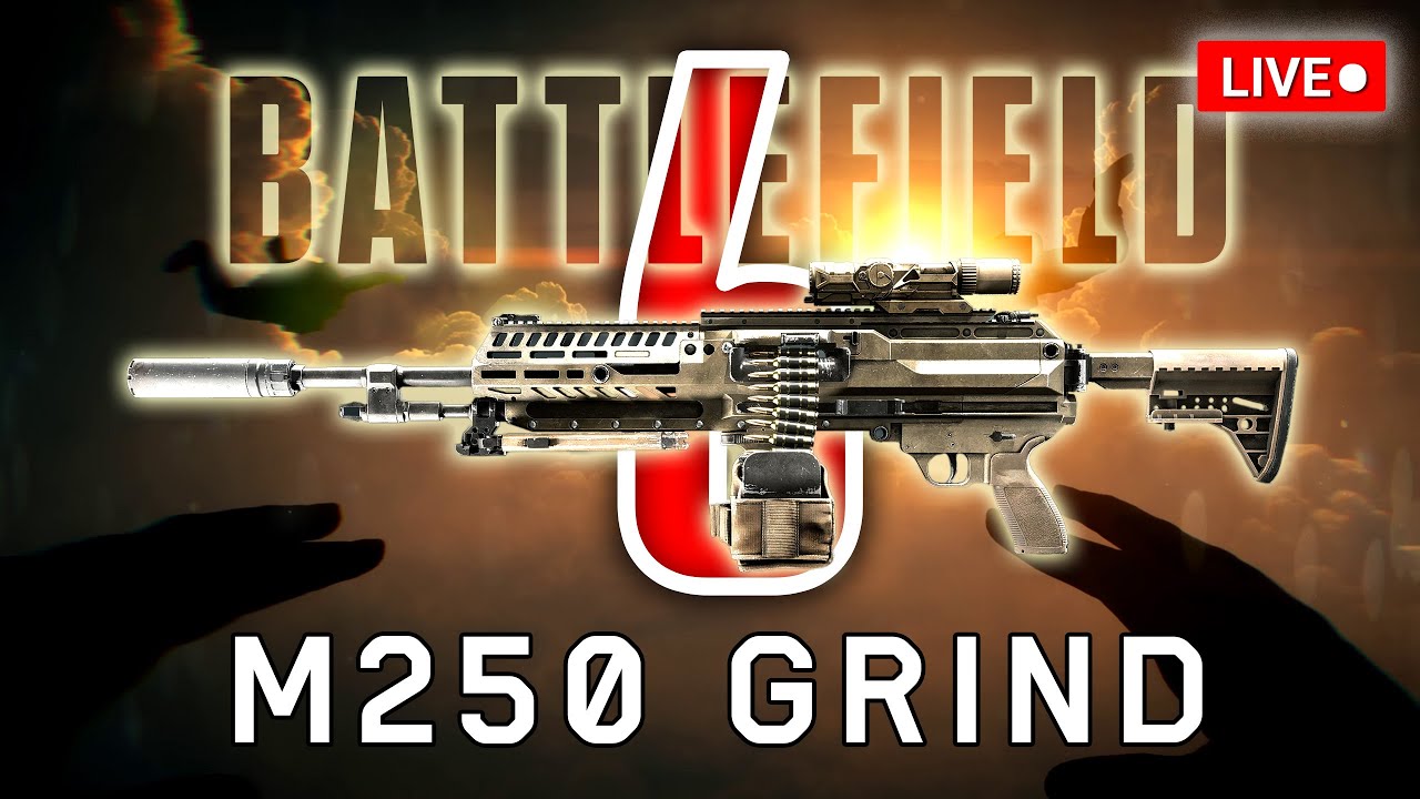 Battlefield 6 - LMG Level 50 Challenge •  M250 lvl 40