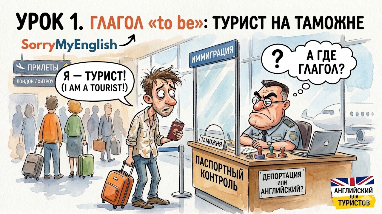 SorryMyEnglish | Английский для туристов | Урок 1