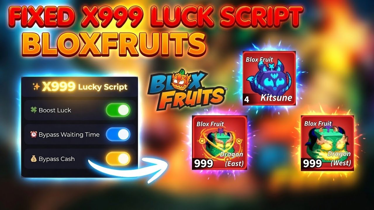 [ИСПРАВЛЕНО] Blox Fruits X999 Скрипт на удачу | НЕОБНАРУЖИМЫЙ, БЕЗОПАСНЫЙ, БЕСПЛАТНЫЙ DRAGON