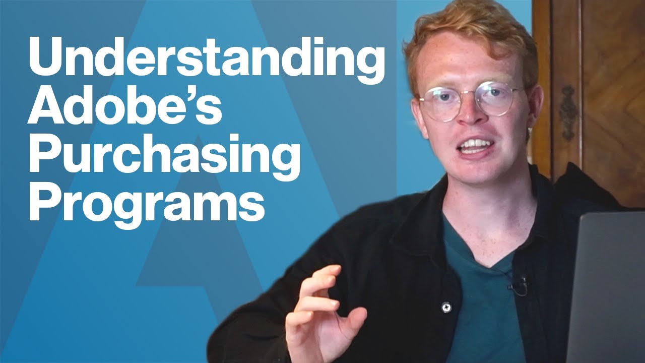 Buying with Adobe's Purchasing Programs