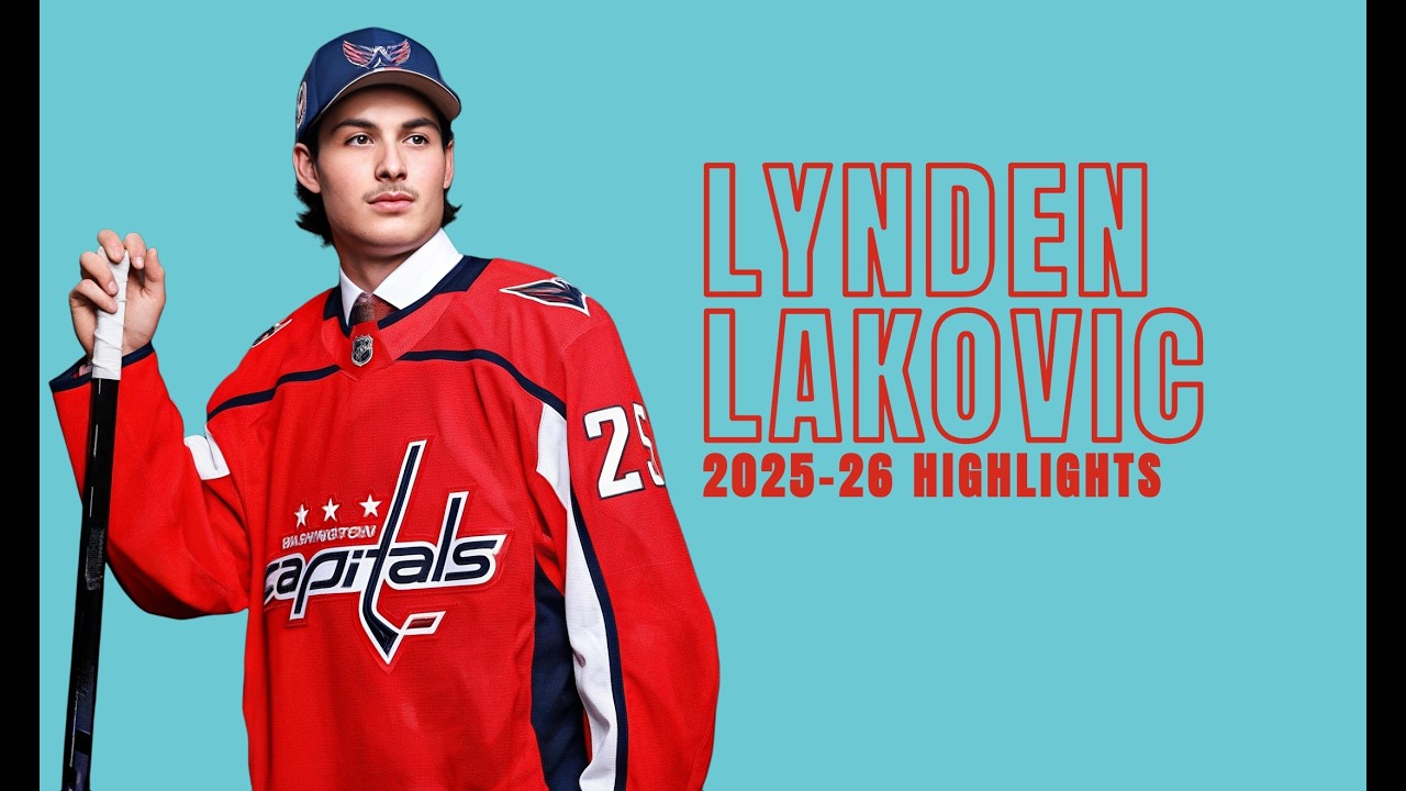 Lynden Lakovic 2025-26 WHL Highlights (Washington Capitals 1st Rd Pick)