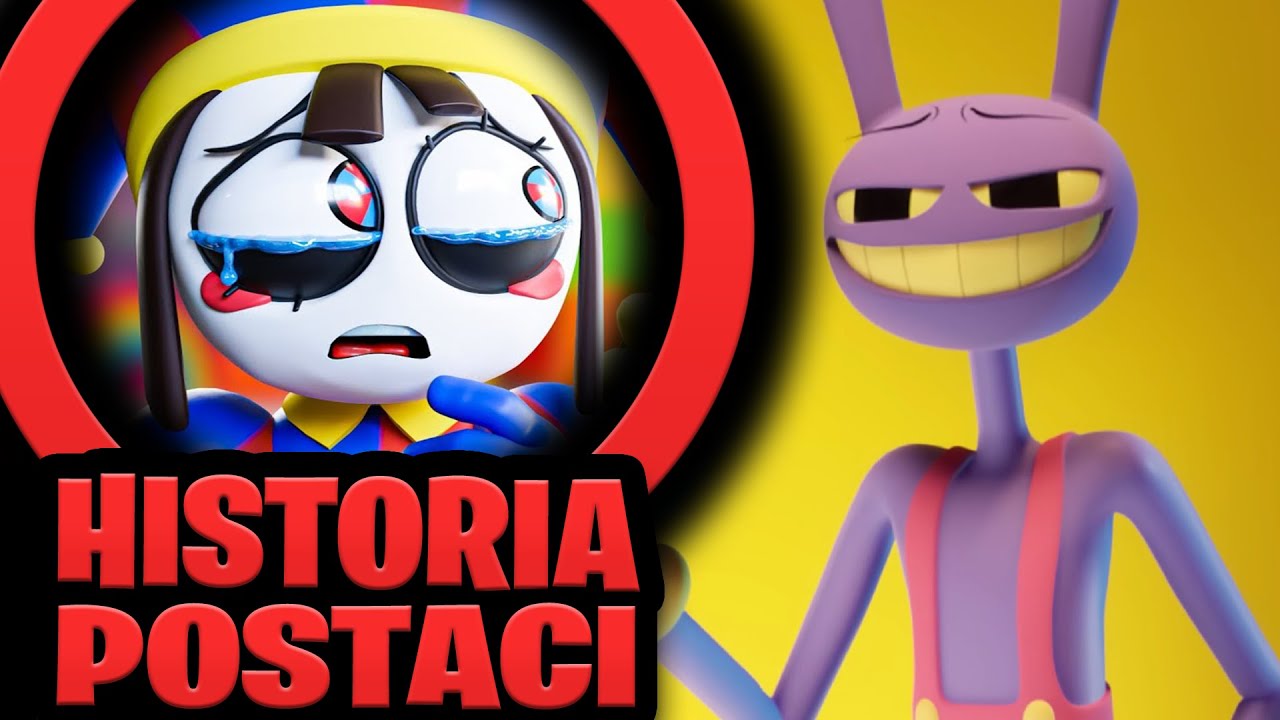 WSZYSTKIE POSTACIE z THE AMAZING DIGITAL CIRCUS (kim są - wyjaśnienie) | CYFROWY CYRK