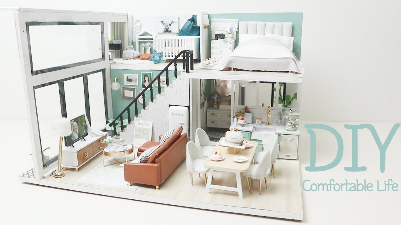 DIY miniature house kit :: Comfortable life :: 미니어쳐 하우스 :: ミニチュアハウス