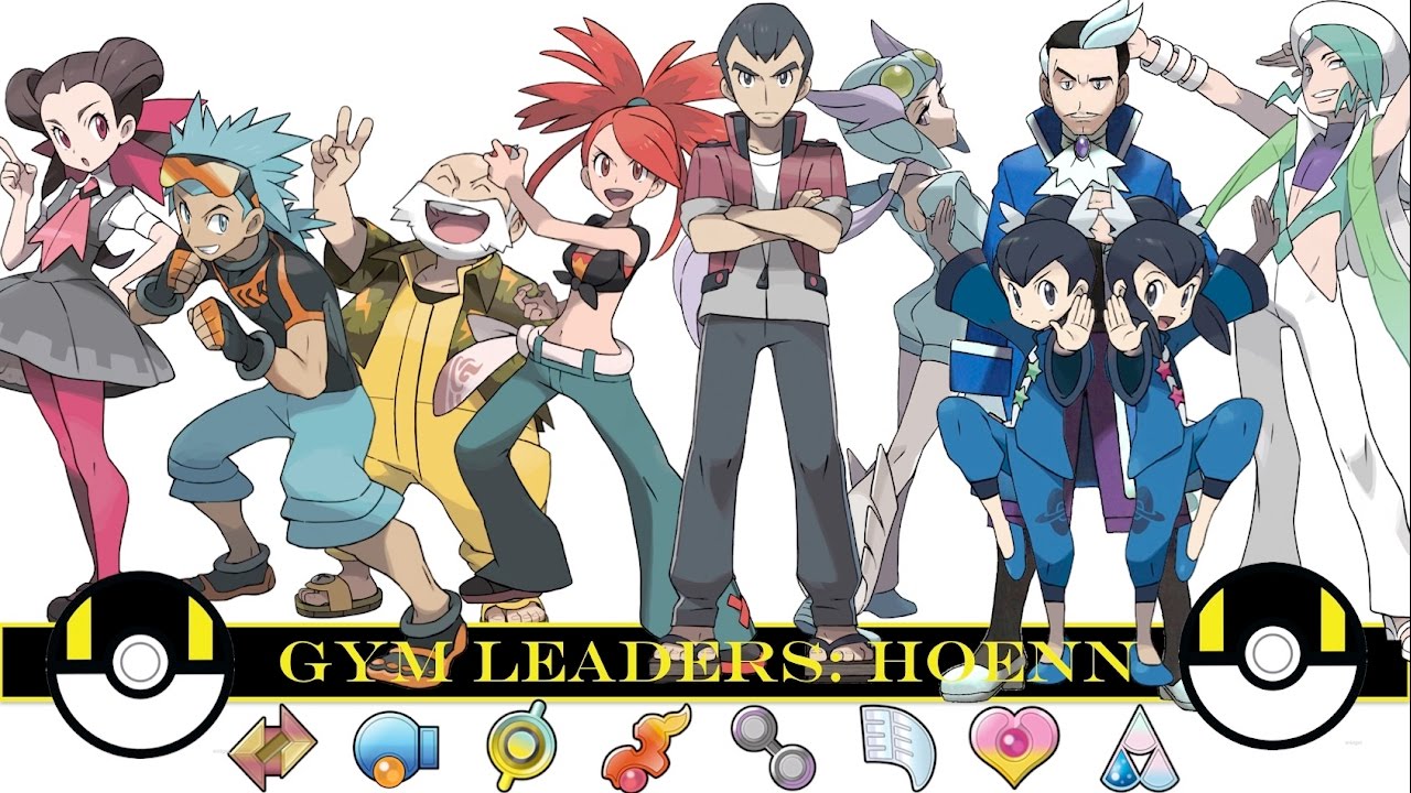 Pokemon Gym Leaders: Hoenn
