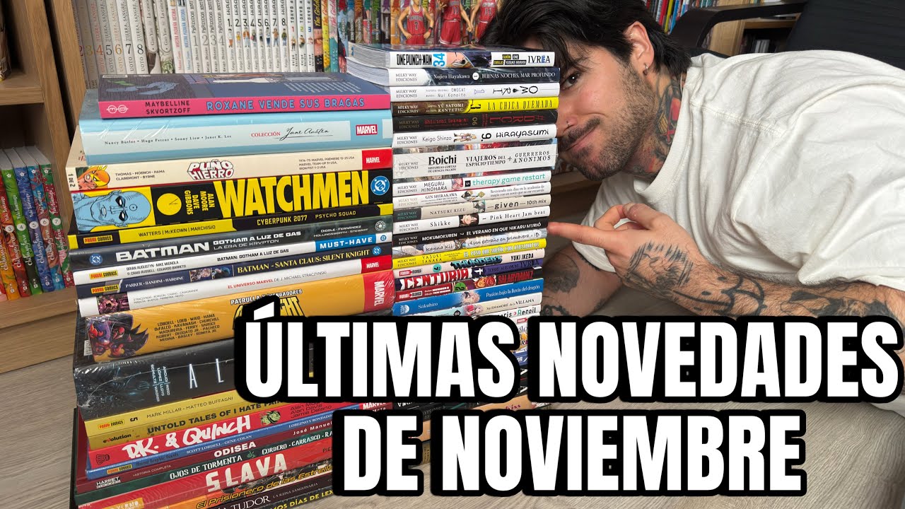 &Uacute;LTIMAS NOVEDADES DE NOVIEMBRE | ATELIER EDICI&Oacute;N GRIMORIO, OMORI, WATCHMEN, ONSLAUGHT, BOICHI Y M&Aacute;S