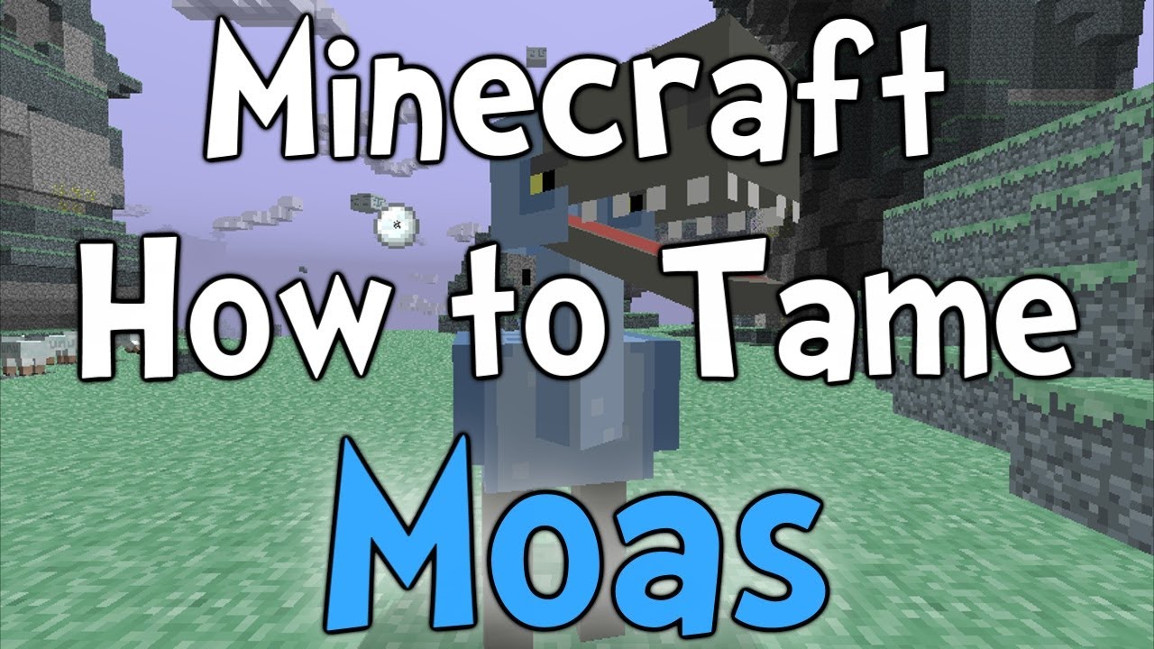 Minecraft - Мод Aether: Как приручить моа