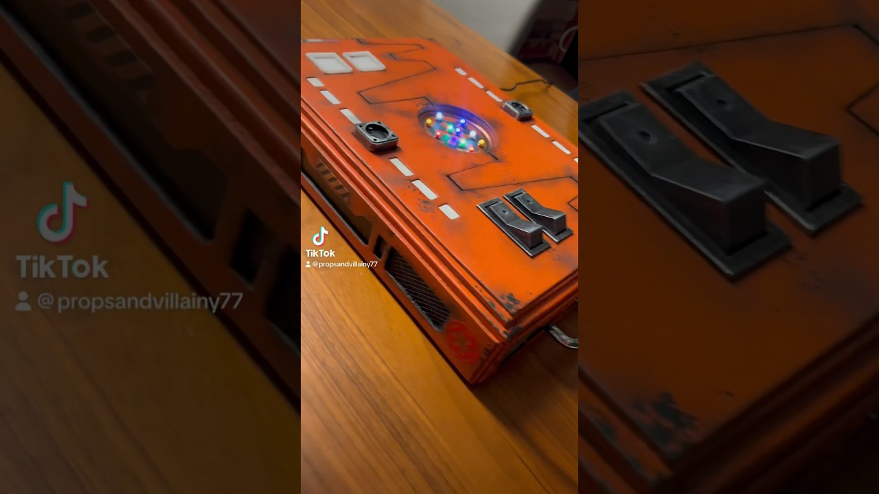 Star Wars Kyber crystal identification control panel