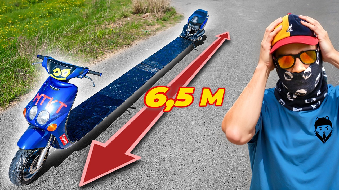 Przedłużyliśmy Yamahę Neos o 4,5 metra!