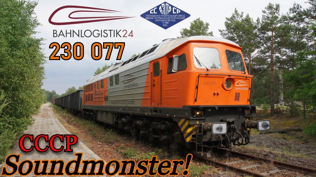 Ludmilla Soundmonster 230 077 von Bahnlogistik24! Rangierarbeiten & Fotoshow mit dem Holzzug! 06/21!