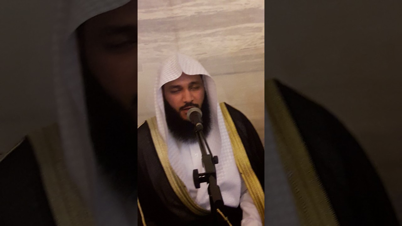 Abdurrahman el ussi İstanbul'da namaz sonu kuran tilaveti