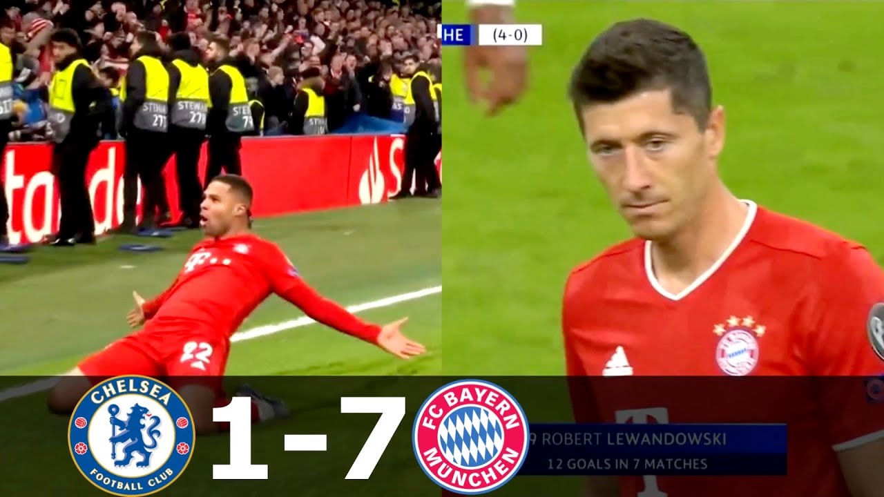 Chelsea vs Bayern Munich 1-7 - Buts Et R&eacute;sume (A/R) LDC 2020 (1080p)