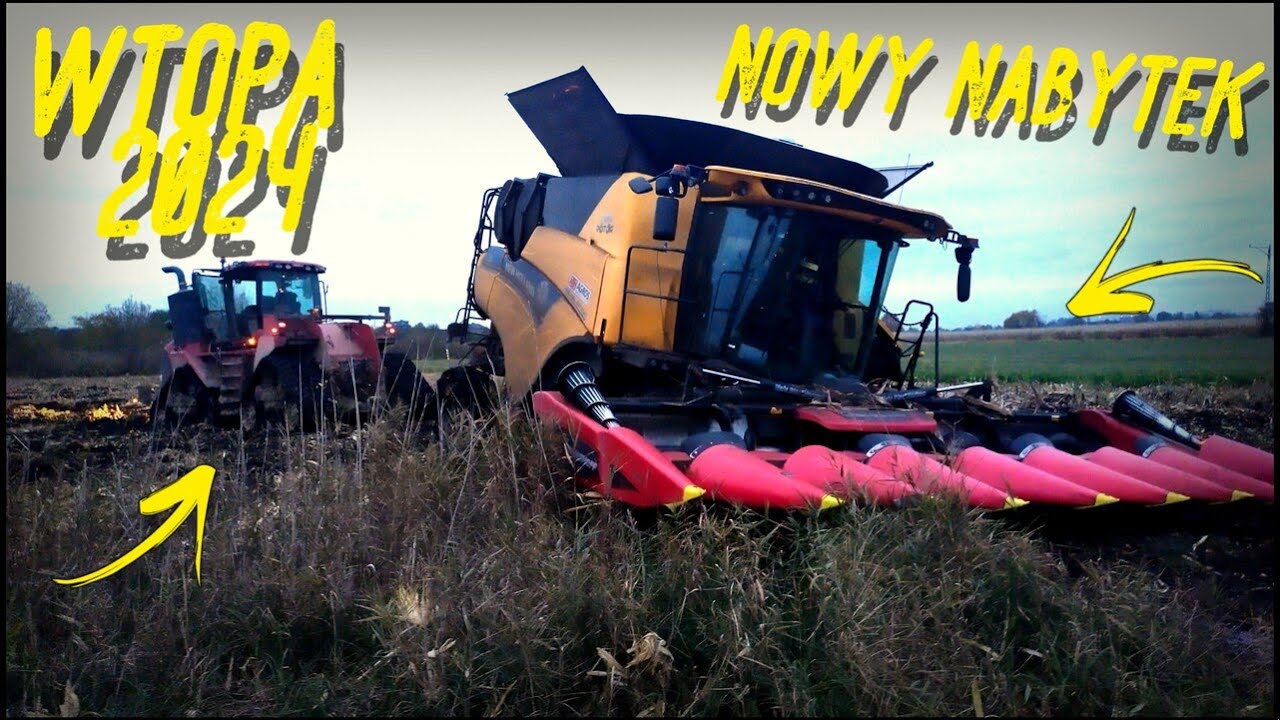 🔥  Wtopa! 🔥 NOWY NABYTEK 🔥  Oporowe Koszenie Kukurydzy w GR Matejka🔥 Wtopa Kombajna🔥